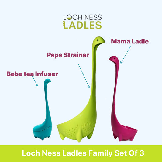 Loch Ness Family 3 Piece Set
