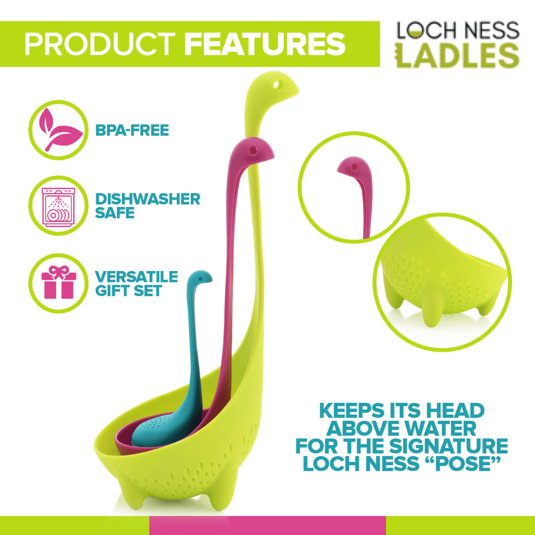 Loch Ness Family 3 Piece Set